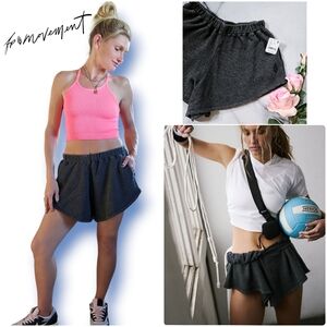 NWT FP Movement Around We Go Shorts In Black Size XS
